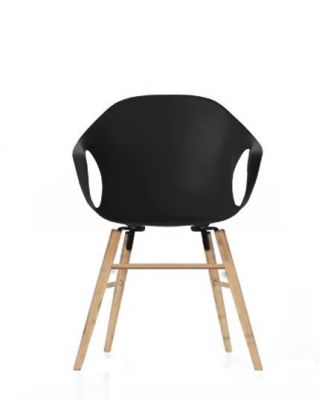 KRISTALIA - FAUTEUIL ELEPHANT PIETEMENT BOIS - Noir pied h�tre