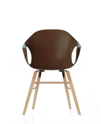 KRISTALIA - FAUTEUIL ELEPHANT PIETEMENT BOIS - Marron pied h�tre