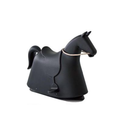 MAGIS - CHEVAL A BASCULE ROCKY - Noir