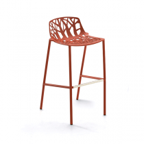 forest-tabouret-dossier-bas-rouge-corail