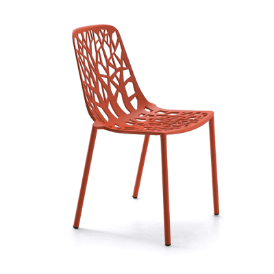 forest-chaise-rouge-corail