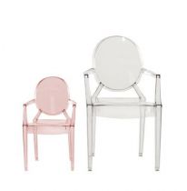 KARTELL - FAUTEUIL LOULOU GHOST CRISTAL