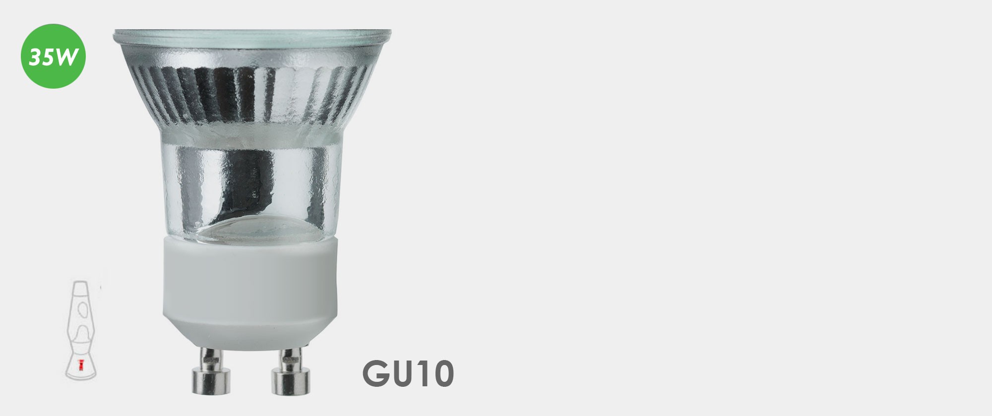 Ampoules de lampe Mathmos Astro-Lava 3 pièces 3,92 £ chacune 3 pack GU 10  35w 2