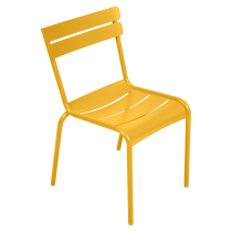 Chaise d'extérieur en métal - jaune miel Fermob