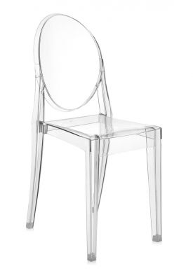 Chaise Victoria Ghost - Cristal - Kartell