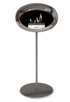 Cheminée bioéthanol Steel Haut - Le Feu