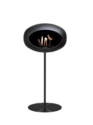Chemin�e bio�thanol Steel Haut - Le Feu