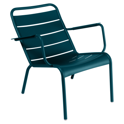 Fauteuil d�tente Luxembourg - Fermob - Bleu acapulco