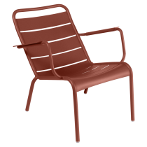 Fauteuil bas Luxembourg - Fermob - Ocre rouge