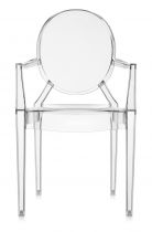 FAUTEUIL LOULOU GHOST KARTELL - Cristal