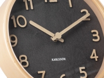 Horloge Pendule Pure - Noir - Karlson