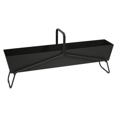 JARDINIERE BASKET LONGUE - Carbone