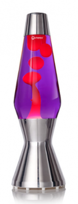Lampe � lave Astro - Violet lave rouge -  Mathmos