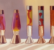 Lampe &agrave; lave Astro Baby - Bleu lave vert | Mathmos