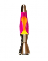 Lampe &agrave; lave Astro Baby - Rose lave jaune | Mathmos