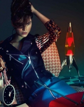 Lampe &agrave; lave Telstar - Bleu lave verte | Mathmos