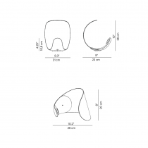 Lampe de table Curl - Luceplan 