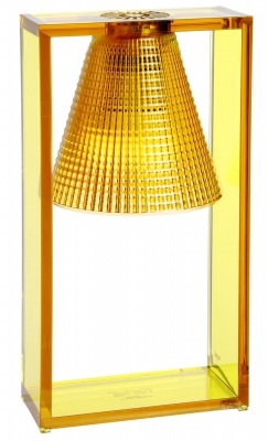 LAMPE DE TABLE LIGHT AIR CISELEE - Ambre