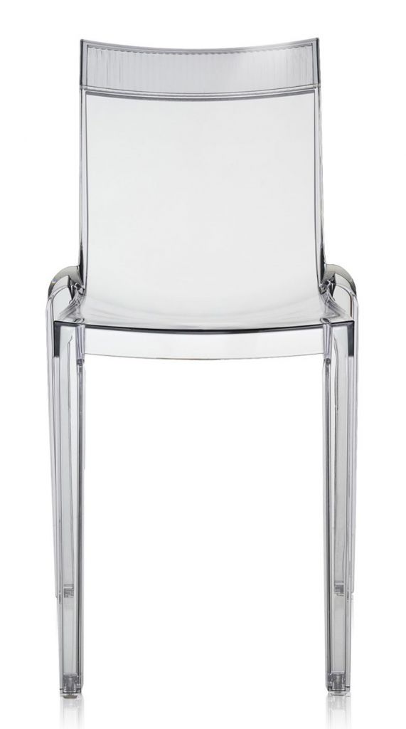 LOT DE 2 CHAISES HI CUT KARTELL Transparente
