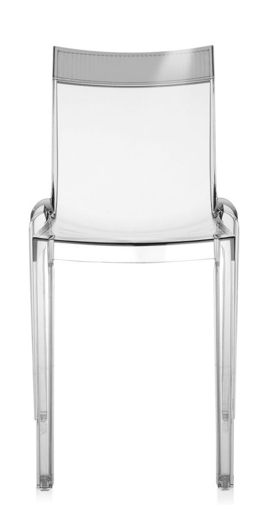 LOT DE 2 CHAISES HI CUT KARTELL Transparente