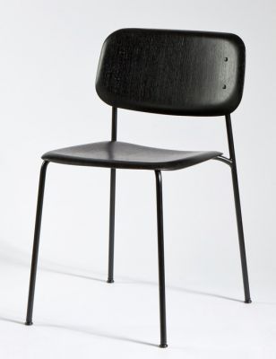LOT DE 2 CHAISES SOFT EDGE 10 - Pieds noirs