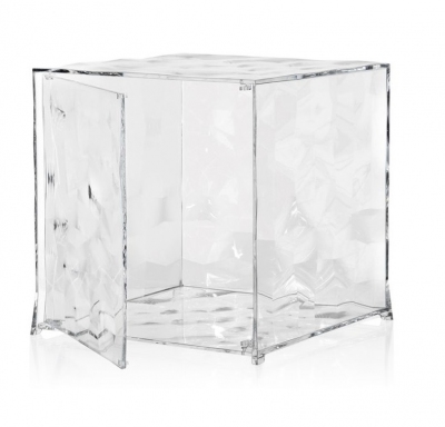 Meuble Optic - Avec porte - Kartell - Cristal