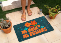 Paillasson No rain no flowers - Fisura