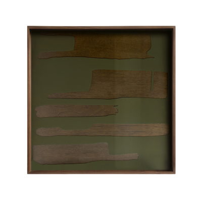 Plateau carr� en verre Second Nature - Ethnicraft