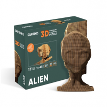 Puzzle 3D Alien - Cartonic