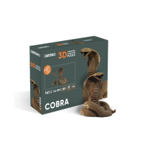 Puzzle 3D Cobra - Cartonic