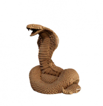 Puzzle 3D Cobra - Cartonic