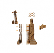 Puzzle 3D Liberty USA - Cartonic