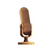 Puzzle 3D Microphone - Cartonic