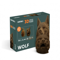 Puzzle 3D Wolf - Cartonic