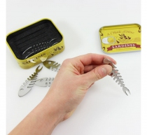 SET DE 6 PICS APÉRITIFS SARDINE