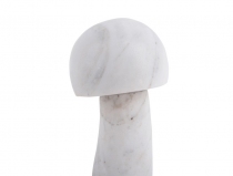 Statue champignon en marbre blanc - Present Time