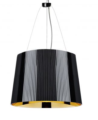 SUSPENSION GE - Noir et or