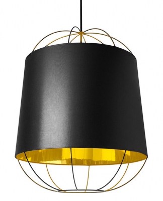 SUSPENSION LANTERNA MEDIUM - Noire