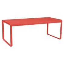 TABLE BELLEVIE 196x90 cm - Piment