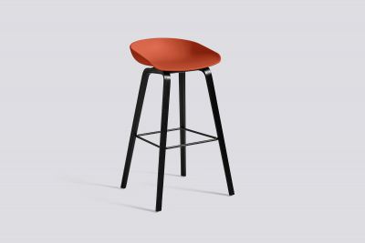 TABOURET AAS32 H75 - Pieds noirs