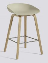 TABOURET ABOUT A STOOL AAS32 H64 HAY OKXO ROUEN BEIGE