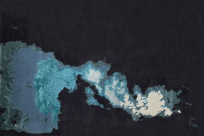 Tapis Behind - Bleu - SERGE LESAGE