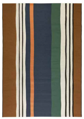 Tapis Guethary 160 x 230 cm - Bleu - Idaho