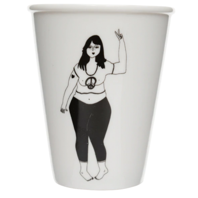 Tasse peace girl - Helen B