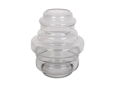Vase Distinct Gris- Pr�sent time