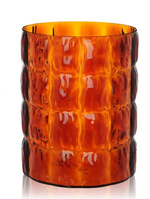 VASE MATELASSE - Blanc brillant